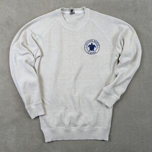 MillTex Navarre Beach Florida Sweatshirt Small Oatmeal Heather Sea Turtle Crew